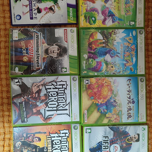 Xbox 360 게임 타이틀 모음 기타히어로 비바 피냐타 등 택포