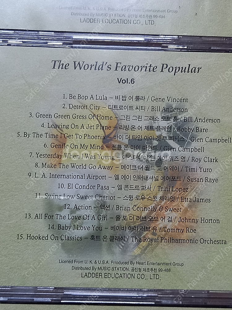 the world favorite popular(영화음...--4