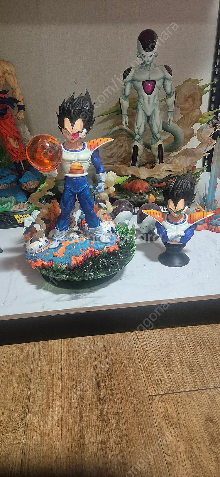 드래곤볼 레진 화이트홀 전투복 베지터1/6EX 개봉양품 풀박 팔아요 모든인증가능--0