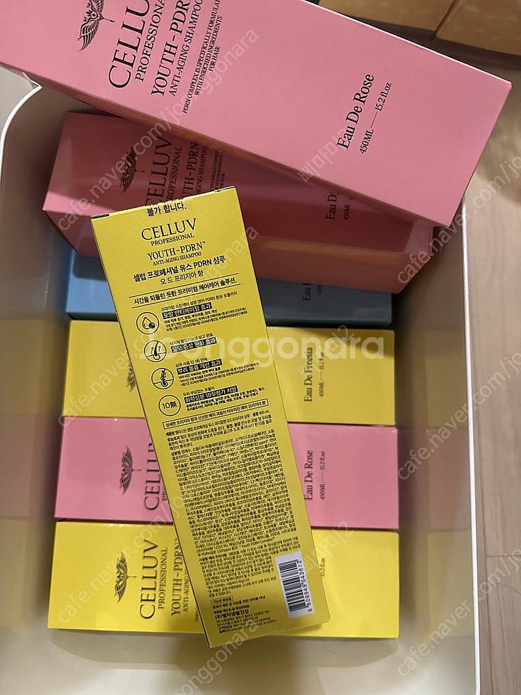 셀럽 PDRN 탈모 샴푸 450ml 7통--2