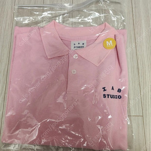 아이앱 스튜디오 피케 롱슬리브 핑크(M)