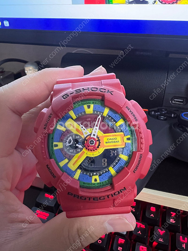 지샥 GA-110FC-1ADR 팝니다 g shock--0