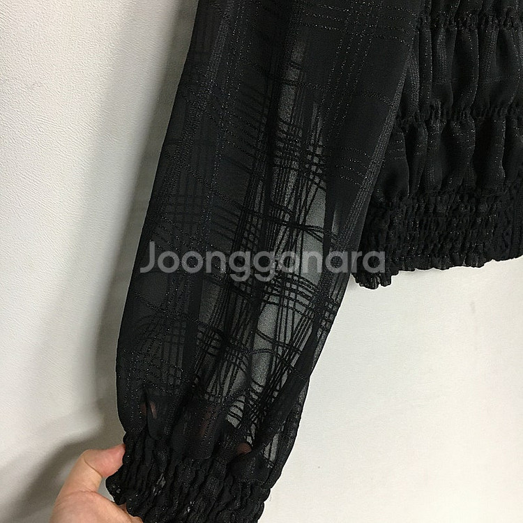 22 에고이스트 글리터 시스루 자켓 66 / 랑방 마인...--4
