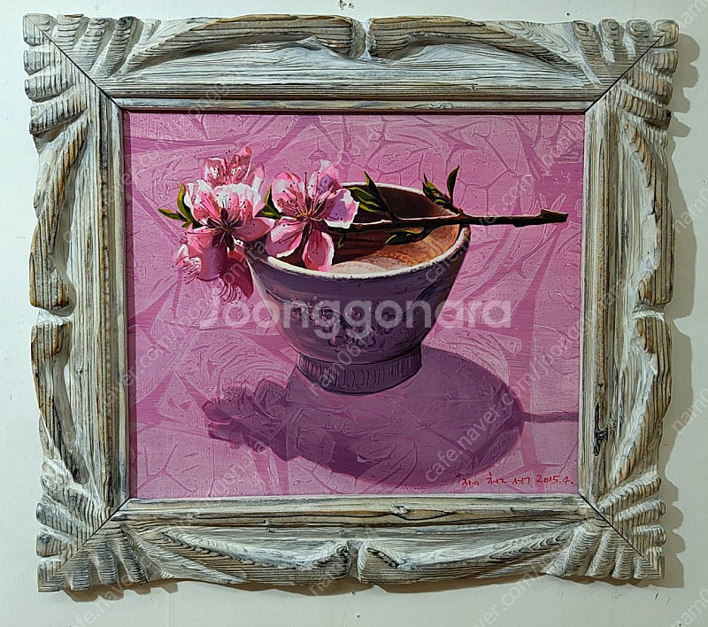 장철석 화백- 고향의 봄 (10호/보증서)--3