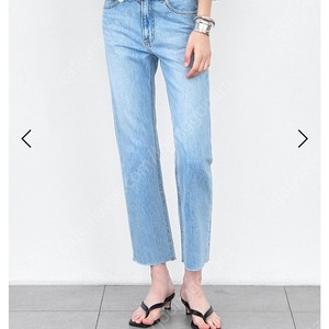 아상블라주 레이 데님 Raey washed slim denim