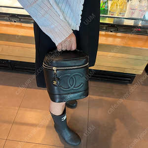 샤넬 빈티지 코스메틱 백