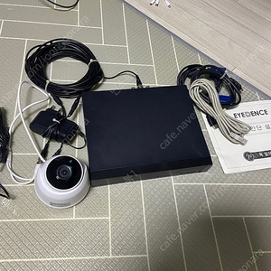아이던스 CCTV 카메라 및 본체, 케이블등 일괄 판매합니다.