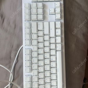 앱코 무접점키보드 K995P V3 화이트 팝니다
