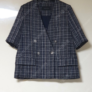 레니본 RENEEVON 22 트위드 반팔 자켓 (S)