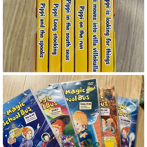 삐삐롱스타킹 & 매직스쿨버스 DVD