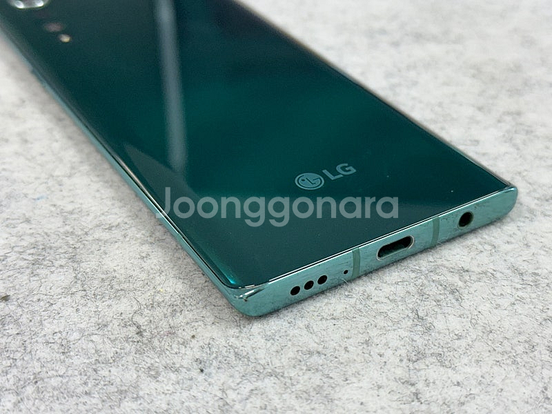 (무잔상)LG 벨벳 그린 128G 미파손 가성비 단말기...--8