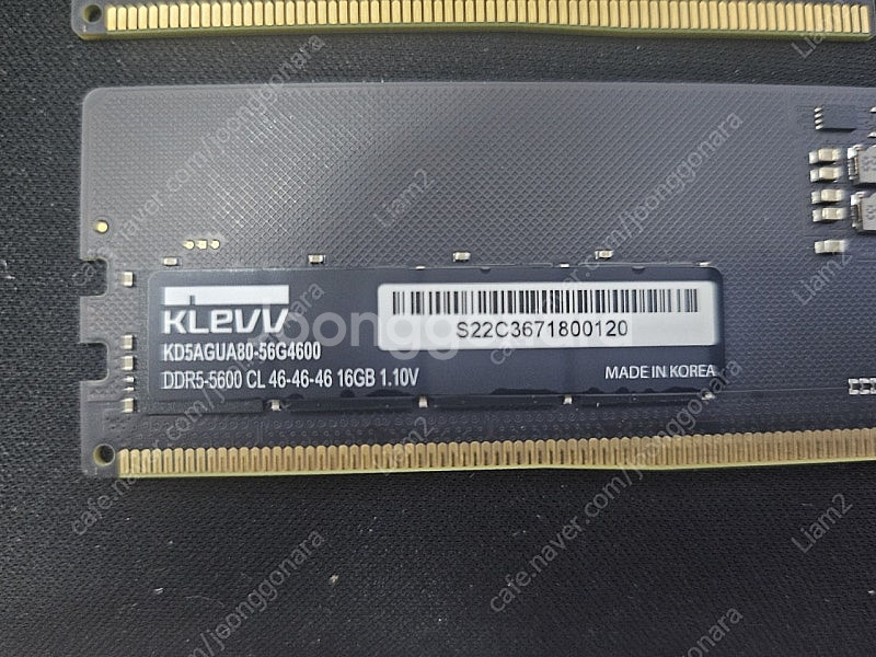 클레브 DDR5 16x2 판매합니다--1