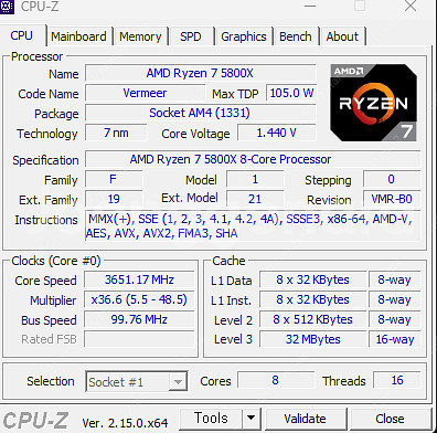 급처 라이젠 5800X, RTX 3070 Ti, 32G...--5