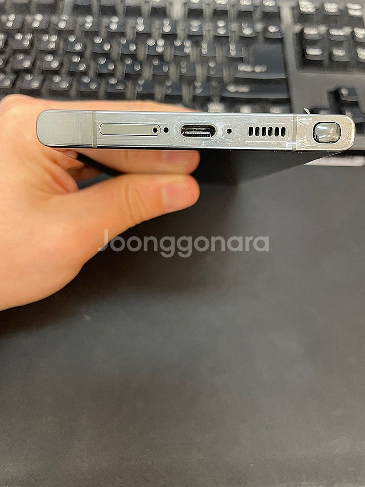 갤럭시S23울트라 그린 256GB 무잔상 상태좋은 중고...--5