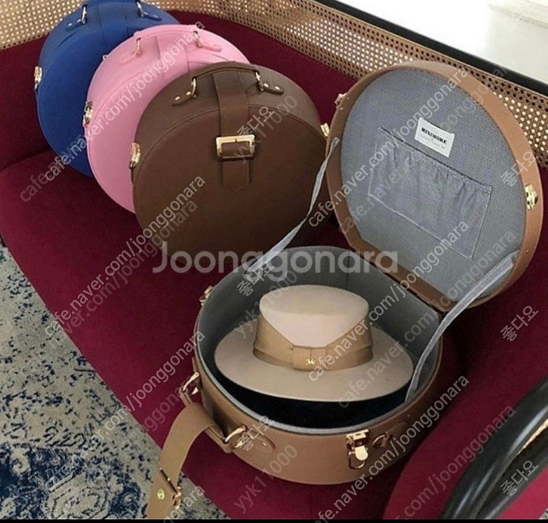 미니모어 햇박스 핑크 미사용새상품 18만->택포12만 ...--0