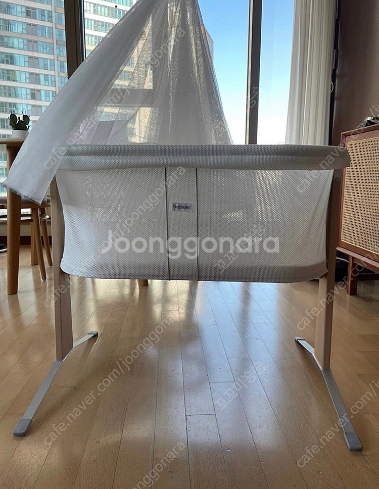 베이비뵨 크래들 아기침대 팝니다!--0