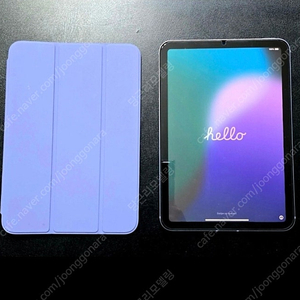 아이패드 미니6 퍼플 셀룰러256GB