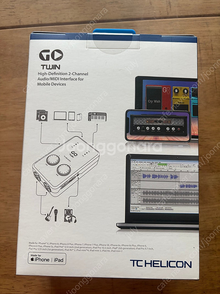 TC Helicon Go Twin 새상품 오디오 인터페...--2