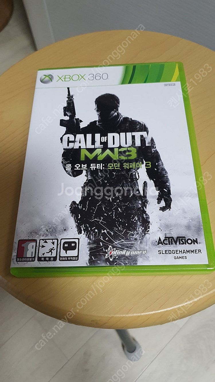 xbox360모던워페어3 팝니다--0