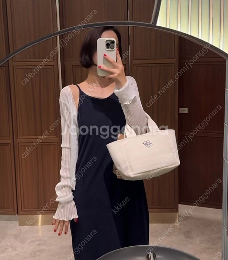 드멜 플리츠 가디건 블랙 새상품--0