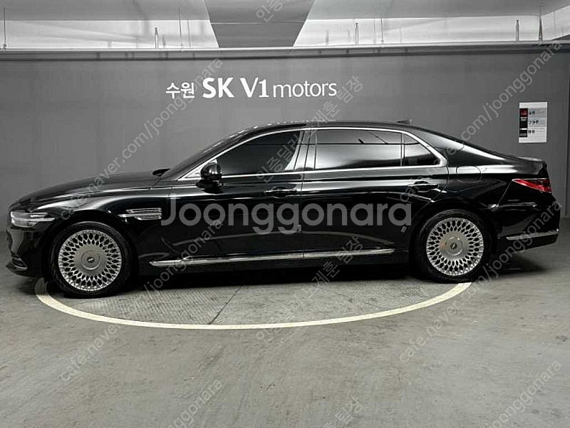 제네시스 G90 중고차 가격 제네시스 중고 검정색 2019년식 63,438km 5.0 GDI AWD 프레스티지 싼 ...--3