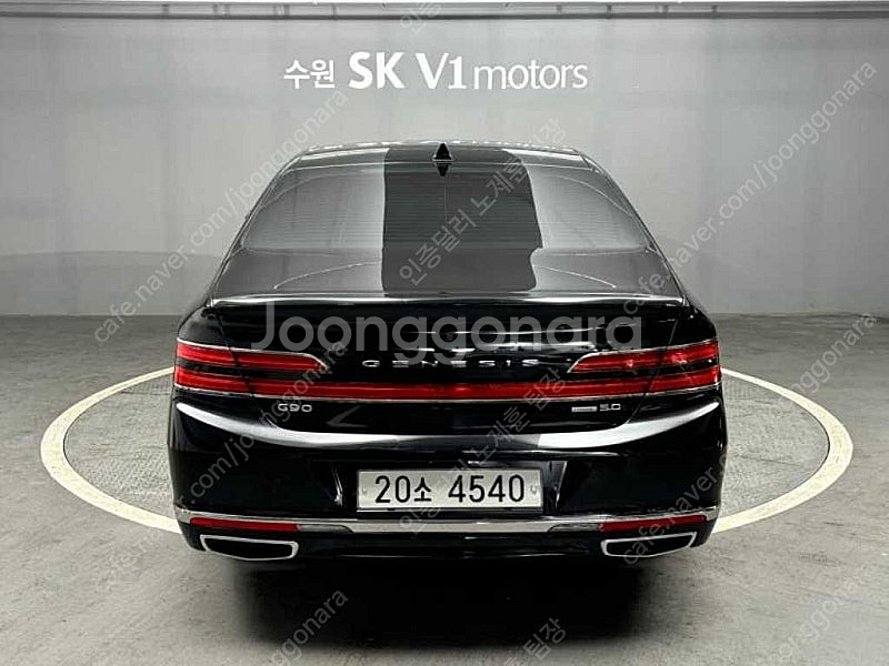 제네시스 G90 중고차 가격 제네시스 중고 검정색 2019년식 63,438km 5.0 GDI AWD 프레스티지 싼 ...--5