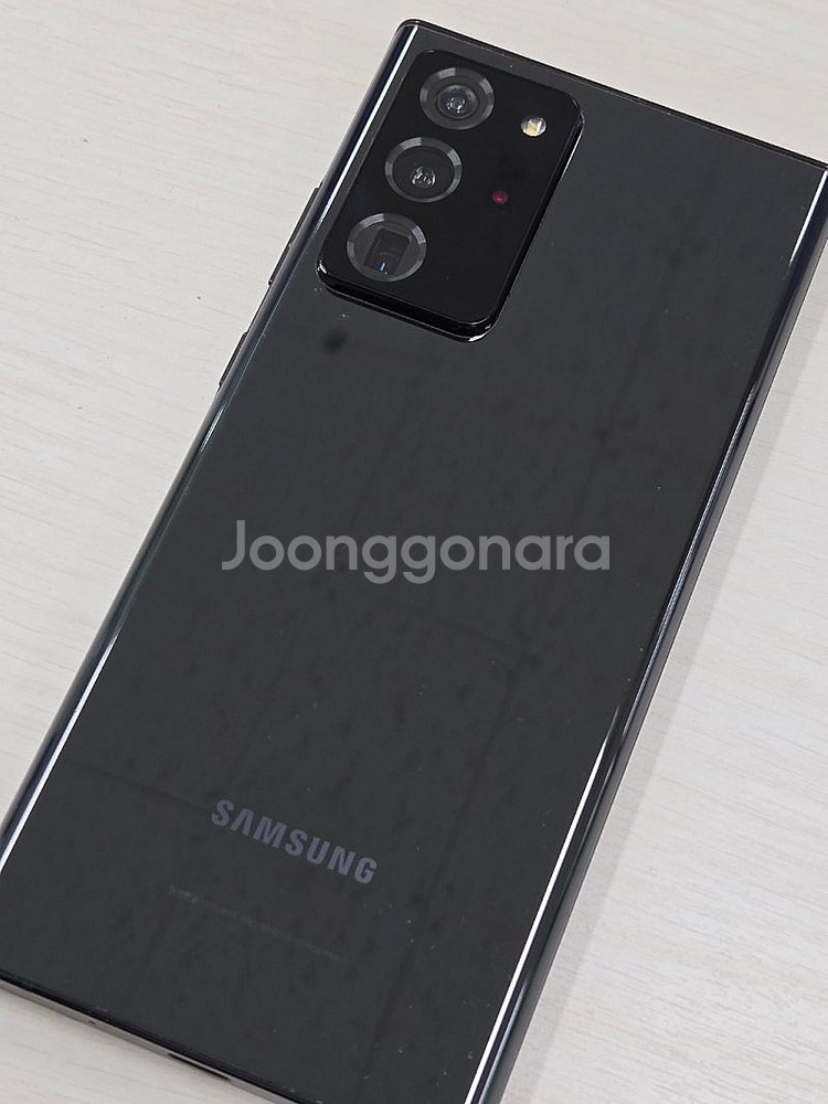 갤럭시 노트20울트라 블랙색상 256용량 외관상태너무좋...--0
