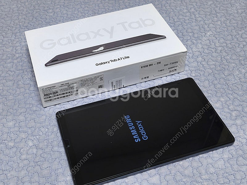 갤럭시 탭 A7 Lite 그레이 64G 팝니다.--0