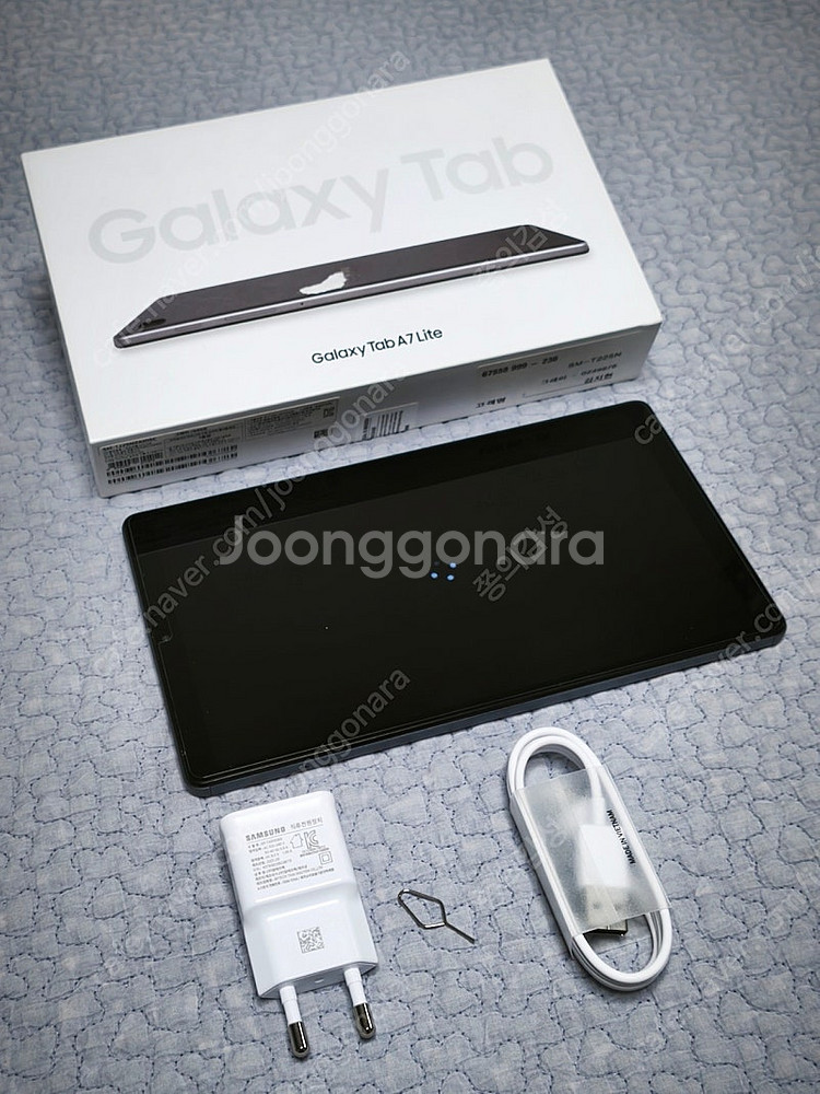 갤럭시 탭 A7 Lite 그레이 64G 팝니다.--3
