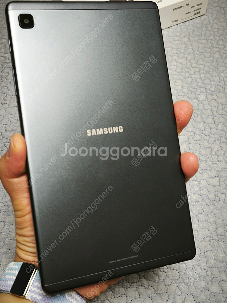 갤럭시 탭 A7 Lite 그레이 64G 팝니다.--9