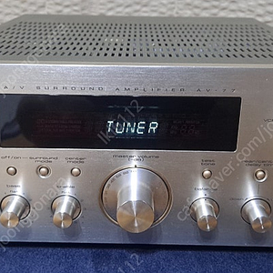 아남 AV-77 인티앰프 7만원