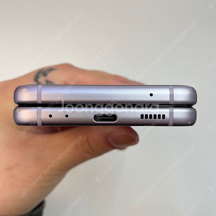 02772(울산중고폰) 갤럭시Z플립3 라벤더 256GB...--3