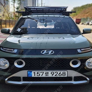 경차 중고 캐스퍼 중고 가격 소형SUV 중고 녹색 2023년식 35,222km 1.0 가솔린 터보 밴 스마트 중고차구매