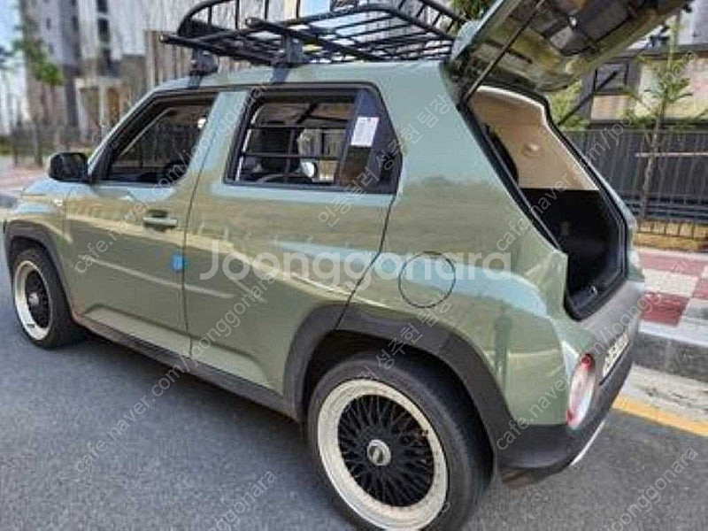 경차 중고 캐스퍼 중고 가격 소형SUV 중고 녹색 20...--6