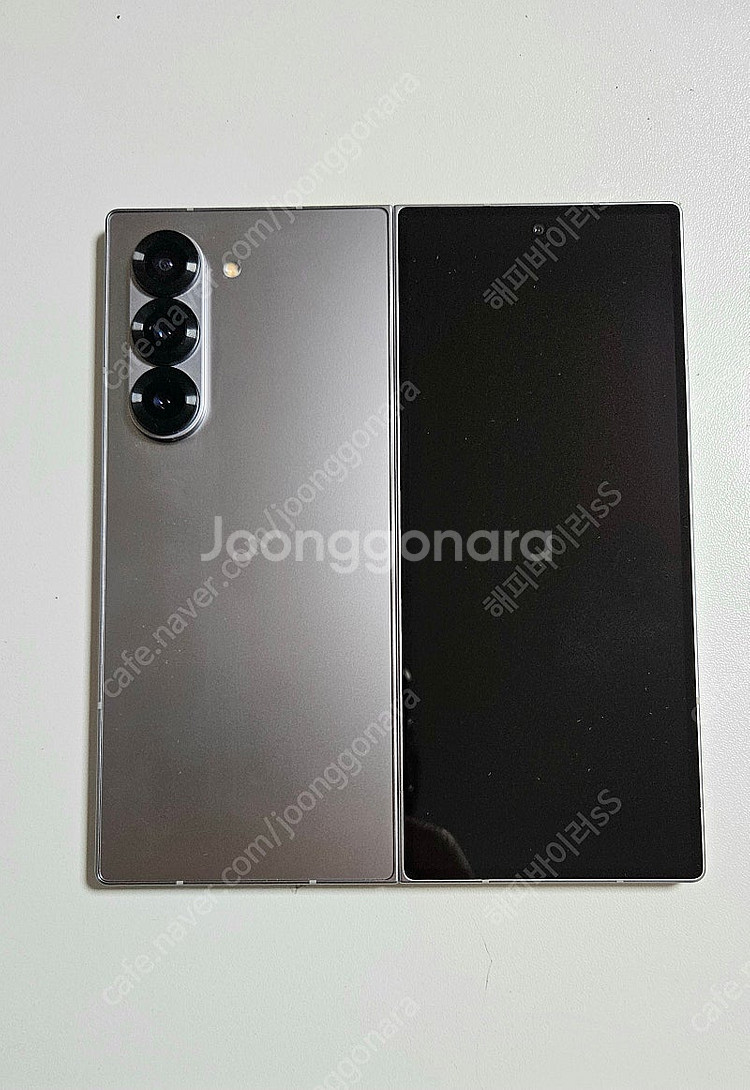 갤럭시Z 폴드6 실버 512GB 판매해요(올갈이 완료)--0