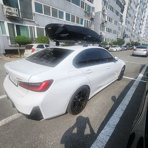 툴레 모션xt 루프박스L사이즈(가로바 bmw320i 19년식~현재모델 까지 장착가승)