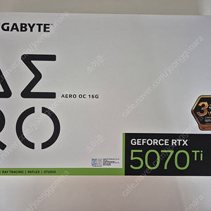 5070ti AERO 에어로 WHITE 화이트 그래픽카드 팝니다.