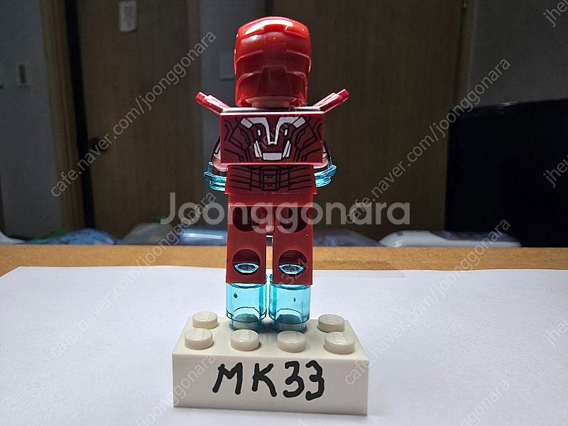 레고 아이언맨 미니피규어 4종--1
