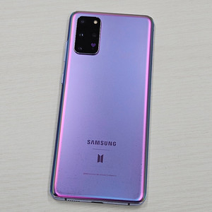 갤럭시S20플러스 BTS에디션 256용량 무잔상 깨끗한단말기 24만 판매해요