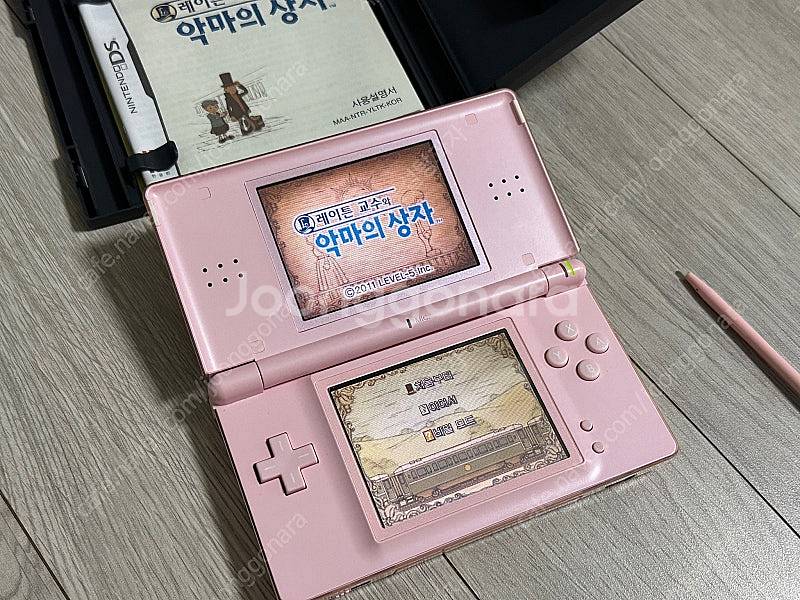 닌텐도ds 레이튼 교수와 악마의 상자 곽팩--3