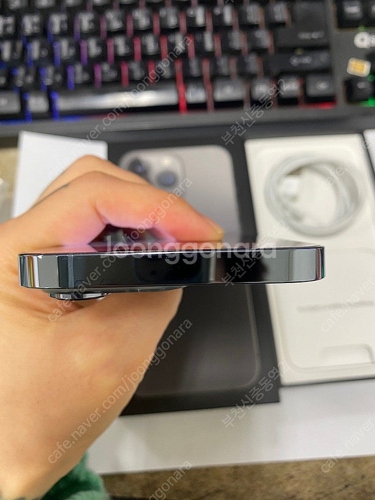199079 아이폰13프로 블루 SS급 256GB 무잔...--3