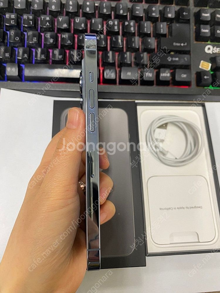 199079 아이폰13프로 블루 SS급 256GB 무잔...--5