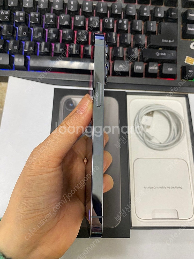 199079 아이폰13프로 블루 SS급 256GB 무잔...--6