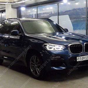 BMW X3 중고차 할부 개인사업자 차량구매 수입중고차 파란색 2020년식 xDrive 30e M 스포츠 수원중고차