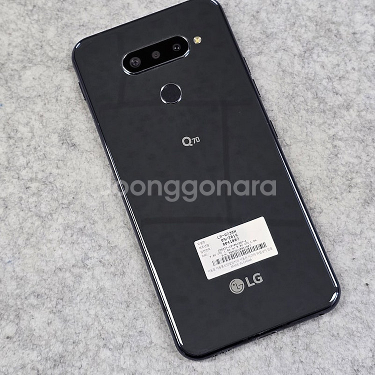 LG Q70 블랙 64기가 무잔상 상태 S급 20년 2...--0