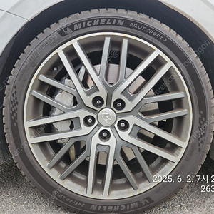 미쉐린PS5(245-40-19), TM순정핸즈휠 1대분