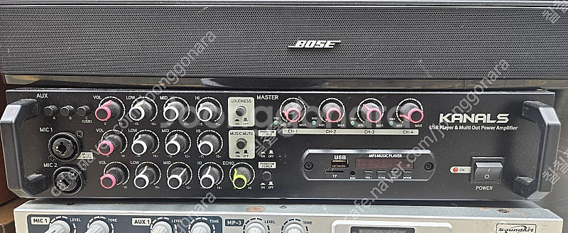 4채널 앰프 EMA-400N 1대 BOSE 보스스피커 ...--5