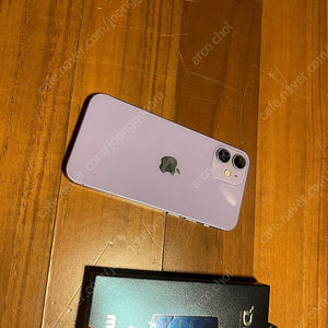아이폰 12 미니 퍼플 128gb 부품용 + 사제 배터리