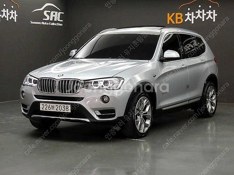 BMW X3 중고 X3 X시리즈 은색 2016년식 X ...--2