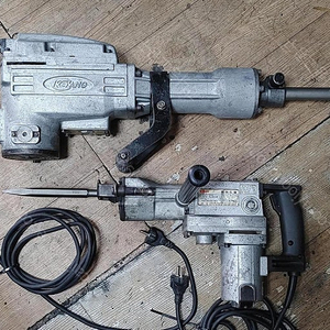 계양 38함마드릴(PHD-38), 마끼다 충전 그라인더(makita/ DGA 402), 보쉬 중량 함마드릴(BOSCH/ GBH 5-40D), 보쉬파괴함마(BOSCH/ GSH 5X)